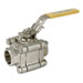 General Purpose Three Piece Ball Valves,3 pc,V-155S, 3 Piece Ball Valves, Full Bore, 2000/1500 psi,Socket Weld